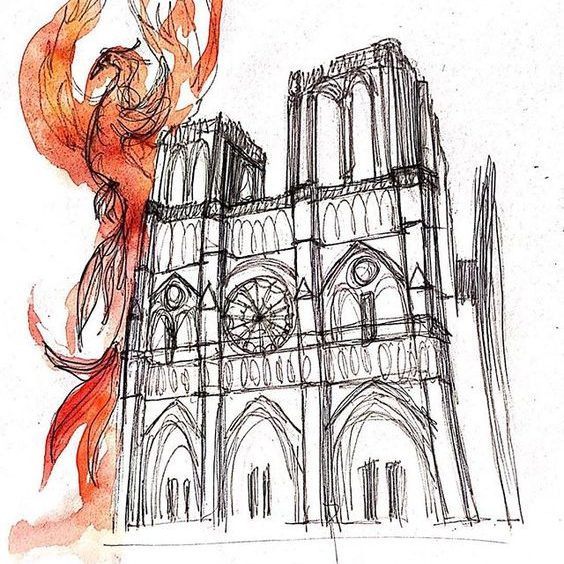 Notre Dame de Paris, mon coeur brûle. Sortir des cendres. -Marianna Pacelli