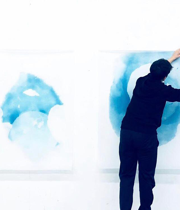 Allestimento di “Arcipelago”, Accademia di Brera, 20.03.2019 -Virginia Dal Magro