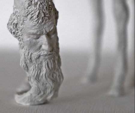 Hossein QB, "Lamassu XXI", TECNICA, DIMENSIONI, ANNO