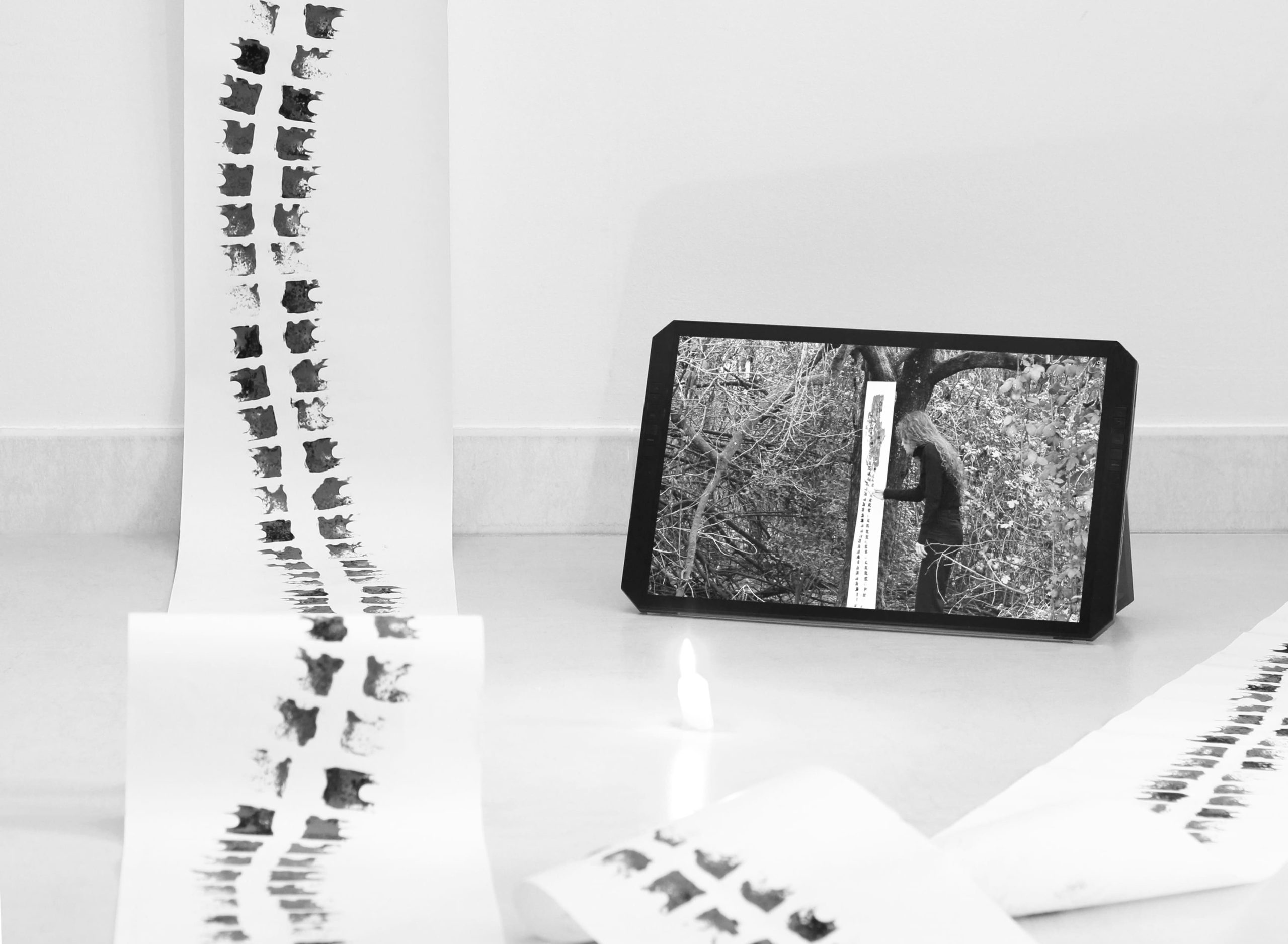 “Esuvia”installazione e videoperformance,2025