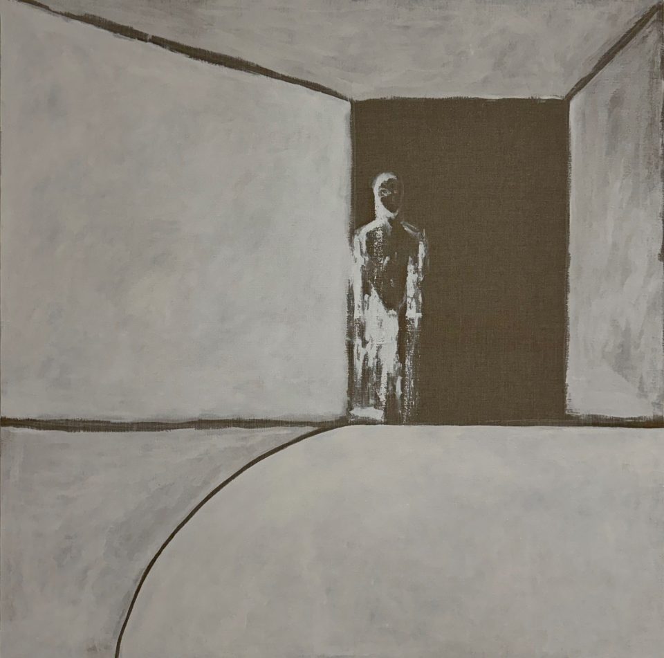 Fiamma Diletta Cremonese, "Stillines (of heart)", olio su tela, 100x100 cm, 2026.