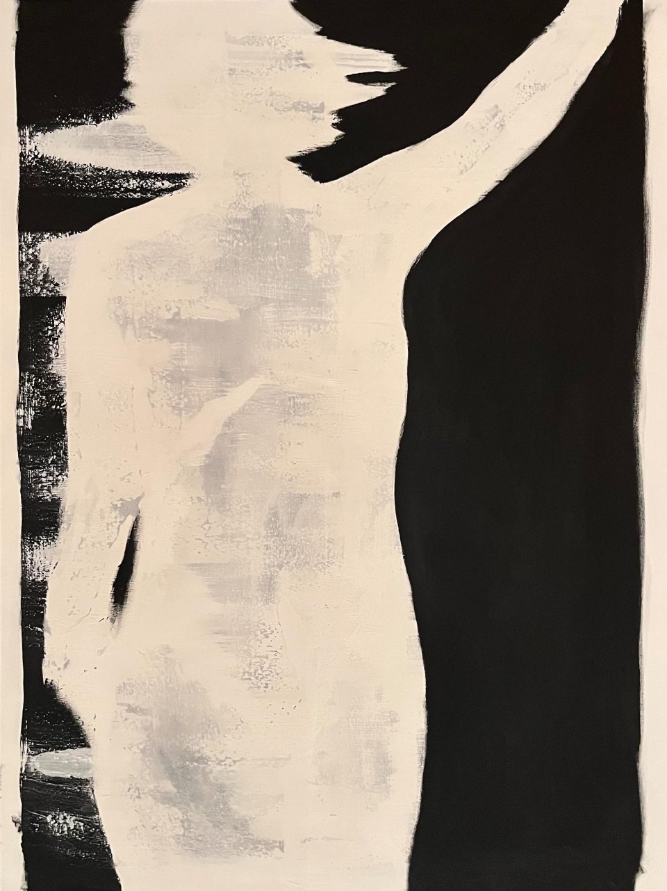 Fiamma Diletta Cremonese, "Untitled", olio su tela, 120x90 cm, 2025. 
